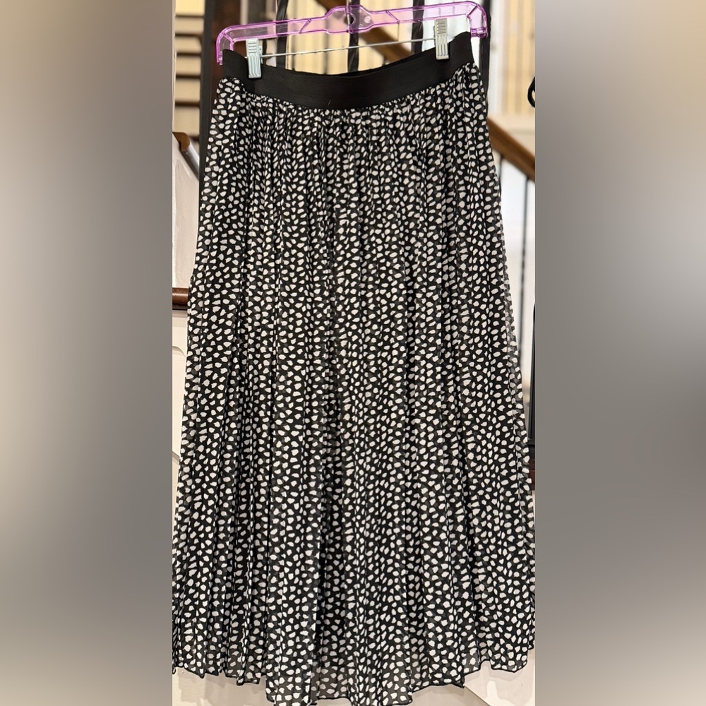 Rachel Zoe Black and White Maxi Skirt